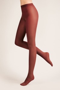 Gabriella Rajstopy kryjące MICROFIBRE 40 DEN bordo (SALE)