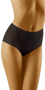Wol-Bar Majtki wyszczuplające wysoki stan Minima czarny