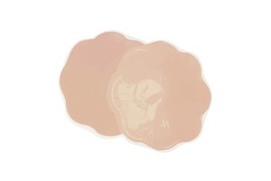 Julimex Osłonki silikonowe na brodawki PS-05 natural/kwiatki