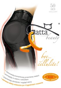 Gatta rajstopy BYE CELLULITE 50 DEN nero