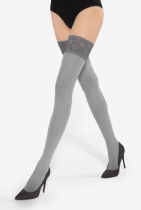 Gatta Pończochy samonośne MICHELLE 01 grigio