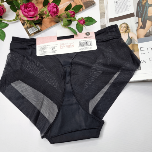 Majtki korygujące sylwetkę wysoki stan plus size Emma No.2 czarny 4