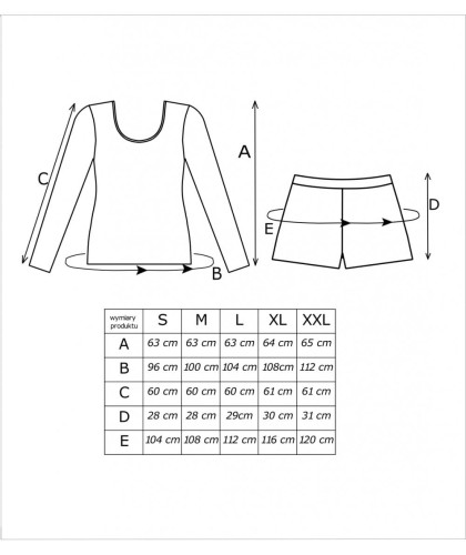 Donna Piżama świąteczna HOHO II 1/2 DR ecru 3