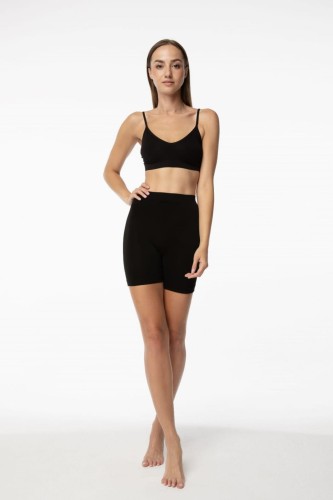 Julimex Spodenki bambusowe BERMUDY SHORTS BAMBOO czarny 2