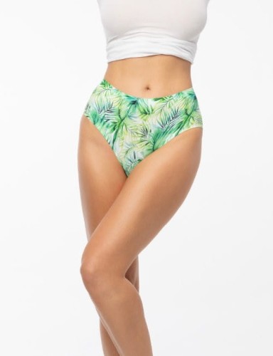 Julimex Brazyliany bezszwowe z wysokim stanem EXOTICO SIMPLE BRASIL MAXI zielony 5