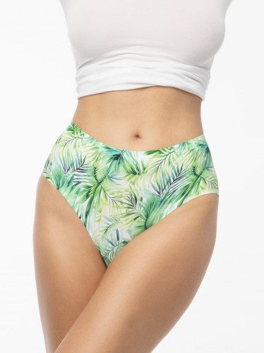 Julimex Brazyliany bezszwowe z wysokim stanem EXOTICO SIMPLE BRASIL MAXI zielony 1