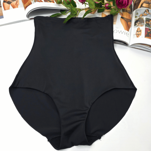 Majtki wyszczuplające brzuch wysoki stan KINGA czarny 1