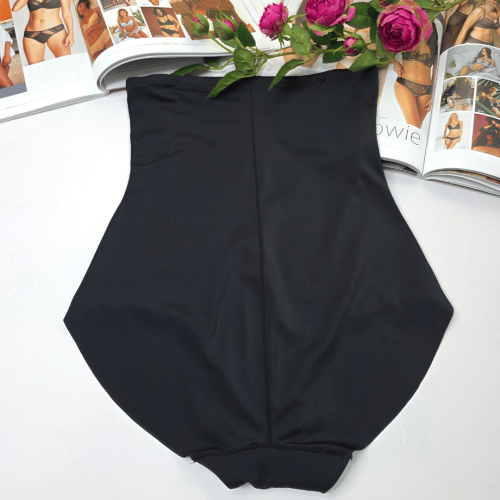 Majtki wyszczuplające brzuch wysoki stan KINGA czarny 2