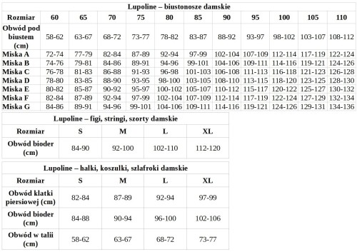 Lupoline Biustonosz gładki 2550 PUSH-UP KOPA ŻEL beżowy 4