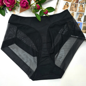 Majtki korygujące sylwetkę wysoki stan plus size Emma No.2 czarny