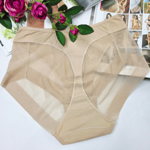 Majtki korygujące sylwetkę wysoki stan plus size Emma No.2 cielisty 