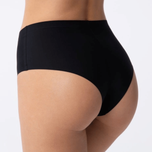 Julimex Brazyliany  gładkie bezszwowe z wysokim stanem  Brasil MAXI czarny (SALE)