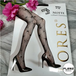 Rajstopy czarne gwiazdki 20 den