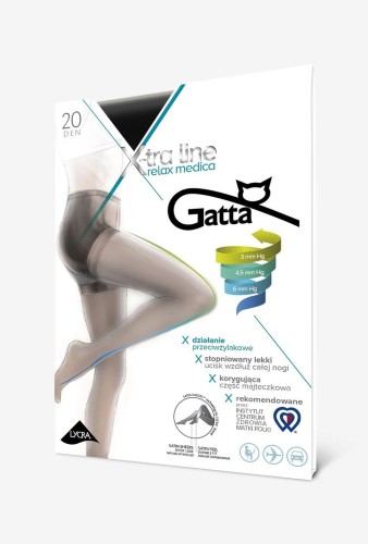 Gatta Rajstopy przeciwżylakowe BODY RELAX MEDICA 20 DEN visone 6