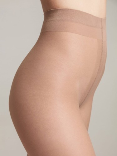 Conte Rajstopy gładkie transparentne z połyskiem PRESTIGE 20 DEN beige 9