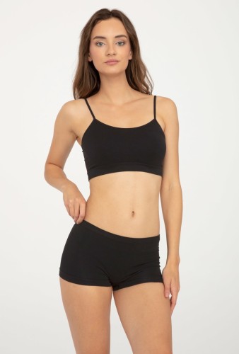 Gatta Bokserki bawełniane bezszwowe SEAMLESS COTTON SHORT czarny 5