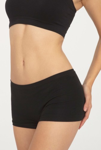 Gatta Bokserki bawełniane bezszwowe SEAMLESS COTTON SHORT czarny 2