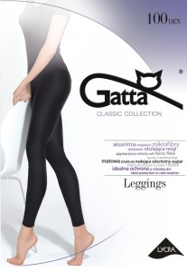 Gatta Leggins microfibra 100 DEN nero (SALE)