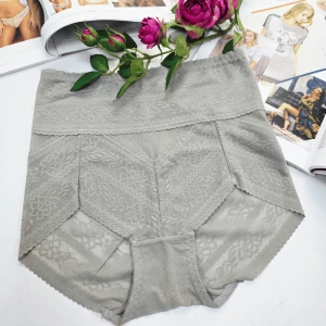 Majtki modelujące sylwetkę niezwykła miękkość z wysoki stan Delfina szary