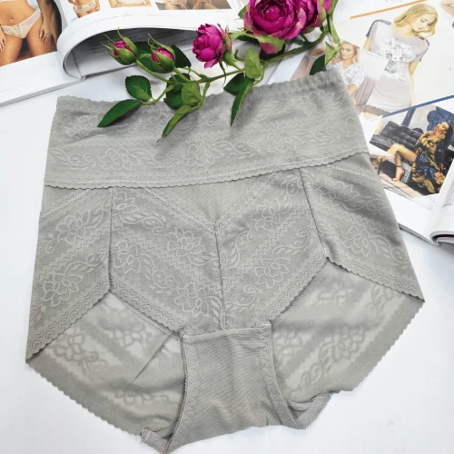 Majtki modelujące sylwetkę niezwykła miękkość z wysoki stan Delfina szary 1