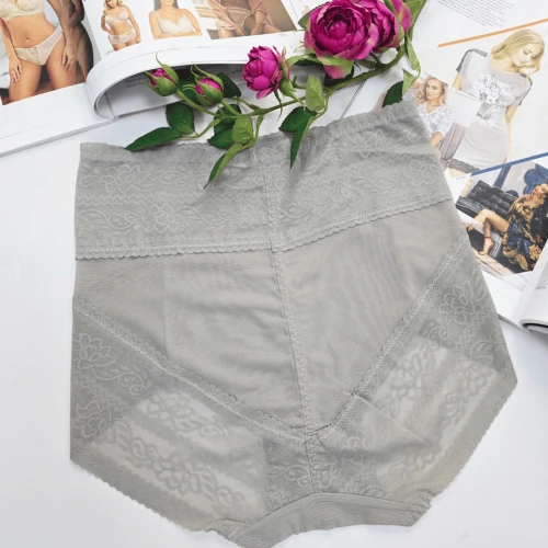 Majtki modelujące sylwetkę niezwykła miękkość z wysoki stan Delfina szary 2