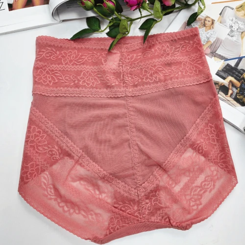 Majtki modelujące sylwetkę niezwykła miękkość z wysoki stan Delfina brzoskwiniowy 2