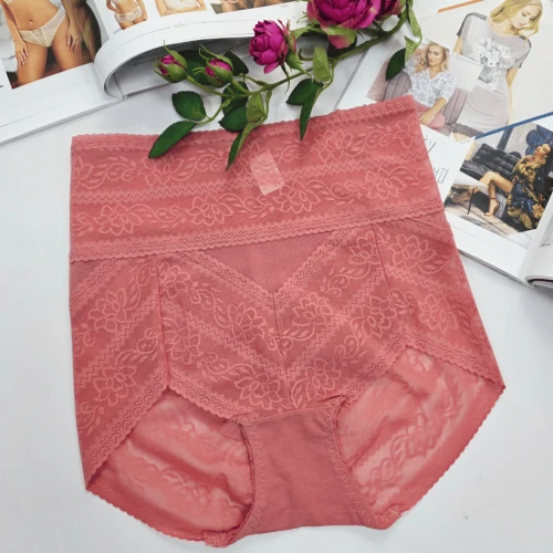 Majtki modelujące sylwetkę niezwykła miękkość z wysoki stan Delfina brzoskwiniowy 1