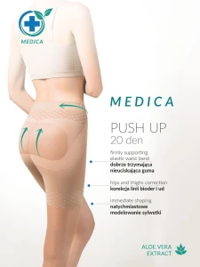 Gabrella Rajstopy modelujące MEDICA PUSH-UP 20 DEN beige (SALE)