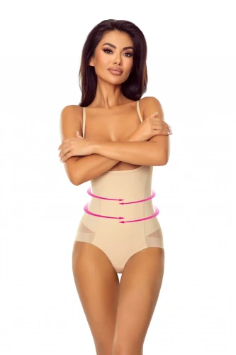 Lapinnee Body wyszczuplające pod biust OFELIA 7006 beżowy 4