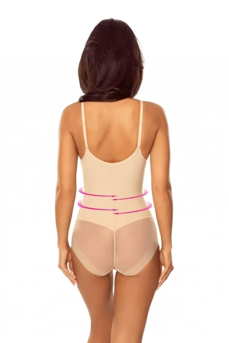 Lapinnee Body wyszczuplające pod biust OFELIA 7006 beżowy 5