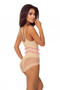 Body wyszczuplające Lapinnee Ofelia 7006 beżowe - modelowanie sylwetki
