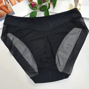 Majtki korygujące sylwetkę wysoki stan plus size Emma No.2 czarny