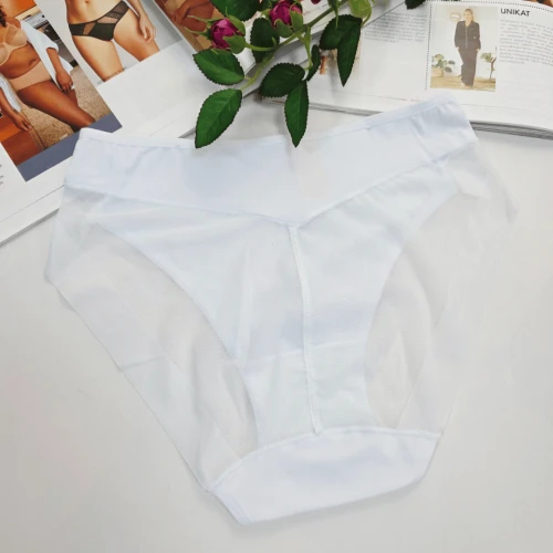 Majtki korygujące sylwetkę wysoki stan plus size Emma No.2 biały 1