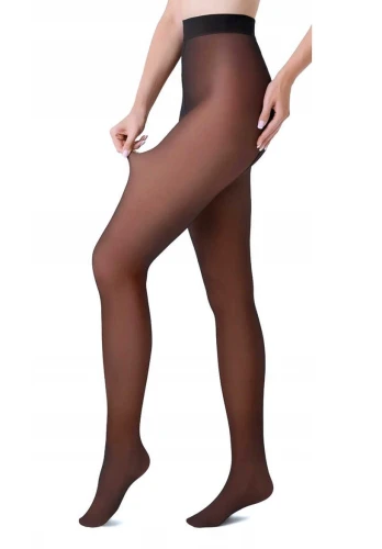 Gatta Rajstopy z efektem widocznej skóry TRANSPARENT EFFECT 50 DEN choco nude 4