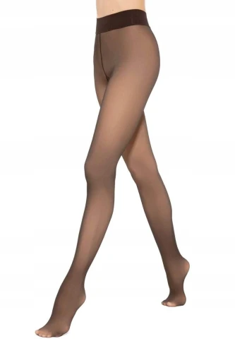 Gatta Rajstopy z efektem widocznej skóry TRANSPARENT EFFECT 50 DEN choco nude 7
