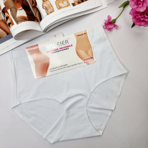 Majtki modelujące bezszwowe z wysokim stanem Anastazja biały