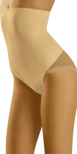 Wol-Bar Majtki wyszczuplające wysoki stan Suprima beżowy
