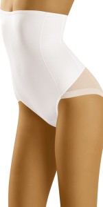 Wol-Bar Majtki wyszczuplające wysoki stan Suprima biały